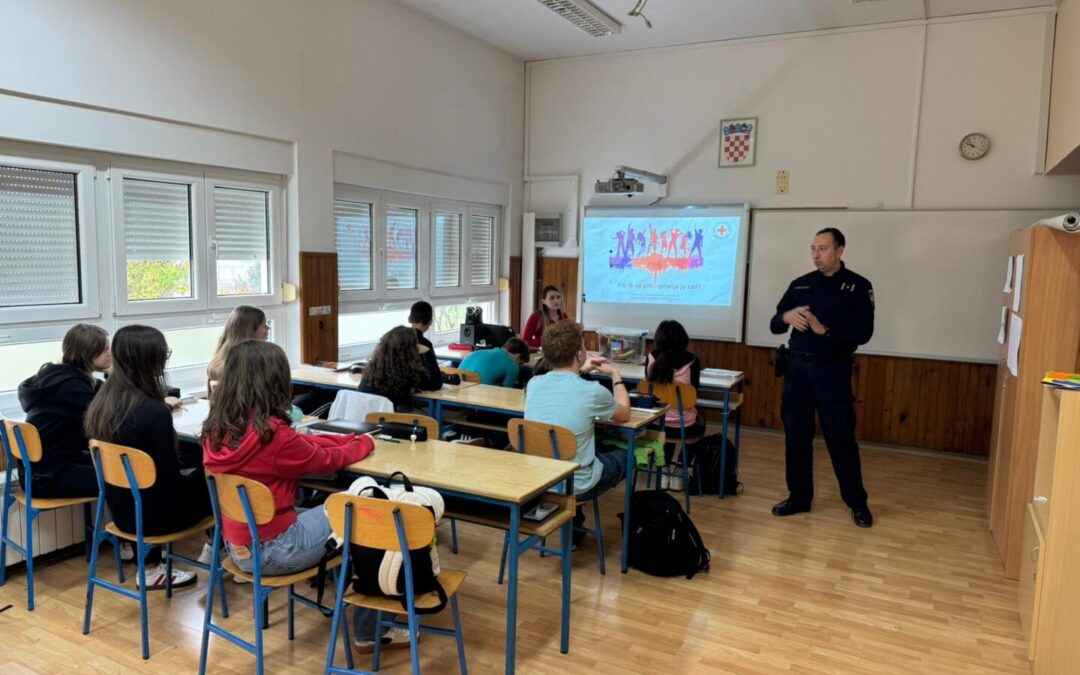Edukativna radionica “Piti ili ne piti – pitanje je sad?” u OŠ Tužno