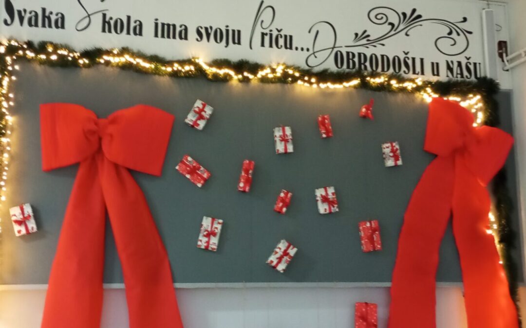 Božićni sajam naših škola: kreativnost, trud i veselje na jednom mjestu