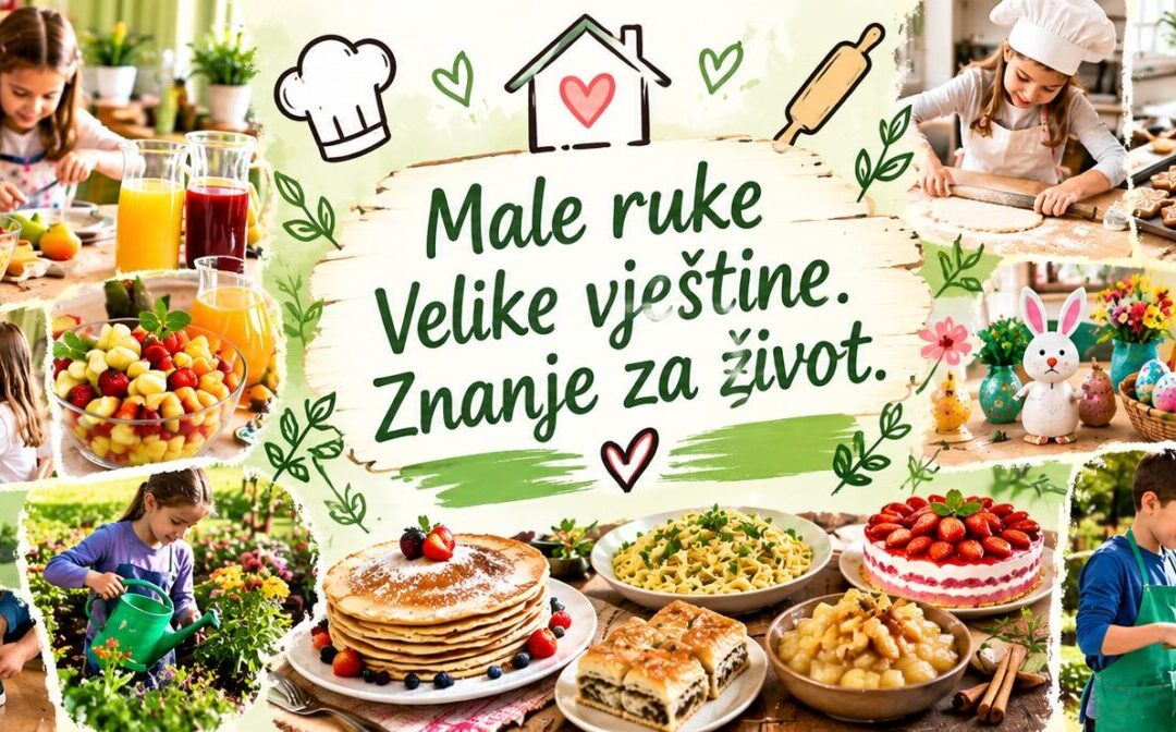 Domaćinstvo – male ruke, velike vještine!